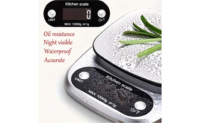 Image of $21.99 for a Digital Stainless Steel Kitchen Scale with LCD (a $45 Value)