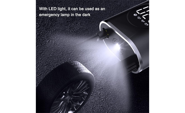 Image of $39.95 for a Mini Wireless Electric Tire Pump with Digital Display (a $59.95 Value)