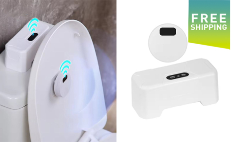 $39.95 for a Touchless IR Sensor Toilet Flush Button (a $59.99 Value)