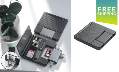 $22.95 for a 7-in-1 Card Reader Storage Box (a $29.99 Value)