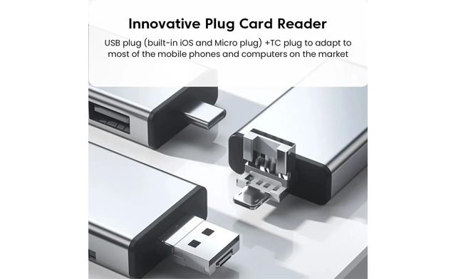 Image of $22.95 for a 7-in-1 Card Reader Storage Box (a $29.99 Value)