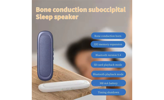 Image of $25.99 for a Mini Bone Conduction Bluetooth Sleep Speaker (a $42.59 Value)
