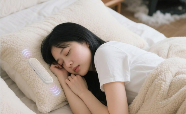 Image of $25.99 for a Mini Bone Conduction Bluetooth Sleep Speaker (a $42.59 Value)