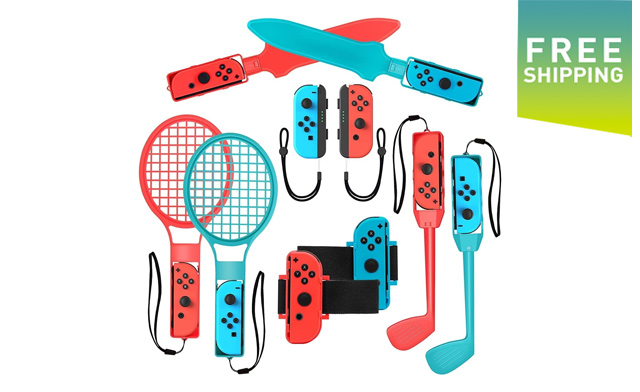 Image of $33.95 for a Switch Sports Motion Game Accessory 10-in-1 Set (a $56.49 Value)
