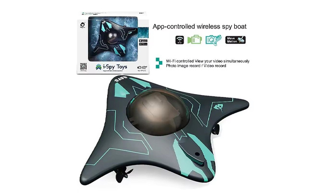 Image of $49.99 for a Mini Underwater Remote Control Camera Boat (a $78.15 Value)