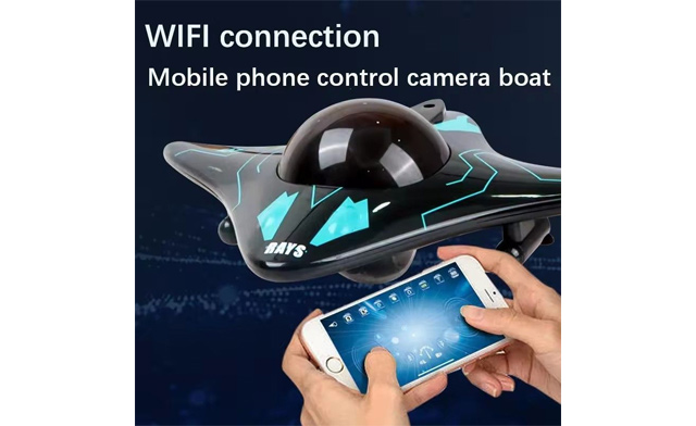 Image of $49.99 for a Mini Underwater Remote Control Camera Boat (a $78.15 Value)