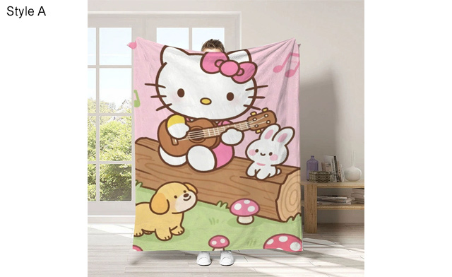 Image of $34.99 for a Fluffy Kitty Throw Blanket (a $66.09 Value)