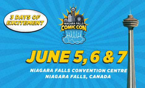 $69.99 for a 3-Day Deluxe Pass to Niagara Falls Comic Con: June 5-7, 2026