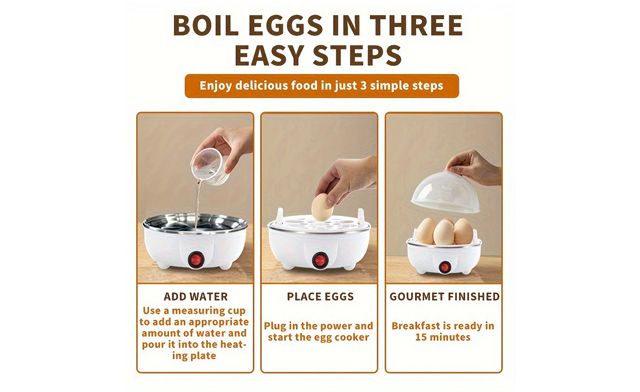 Image of $29.95 for an Automatic Electric Egg Boiler (a $38.17 Value)