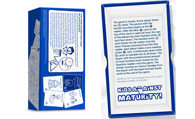 Image of $29.95 for a Kids Against Maturity Card Game (a $59.99 Value)