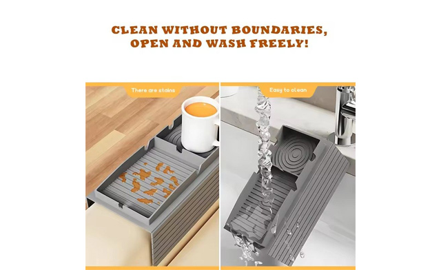 Image of $27.95 for a Silicone Sofa Cup Holder Tray (a $50 Value)