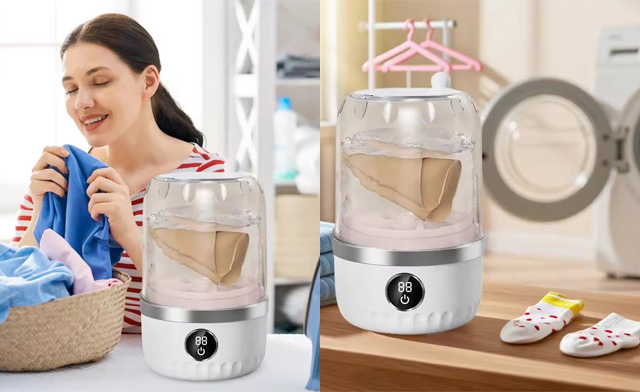 Image of $34.95 for a 1L Portable Mini Washing Machine (a $64.99 Value)