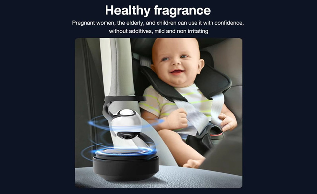 Image of $22.99 for a Solar-Powered Rotating Car Air Freshener (a $35 Value)