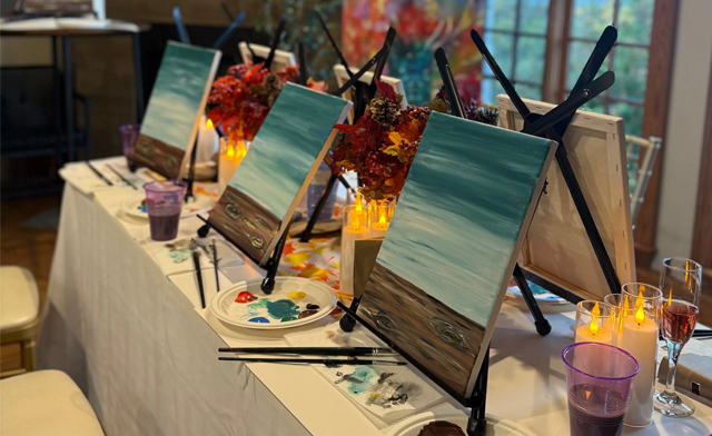 Image of $69 & Up for Paint & Sip Events by Artful Escapes (5 Event Options)