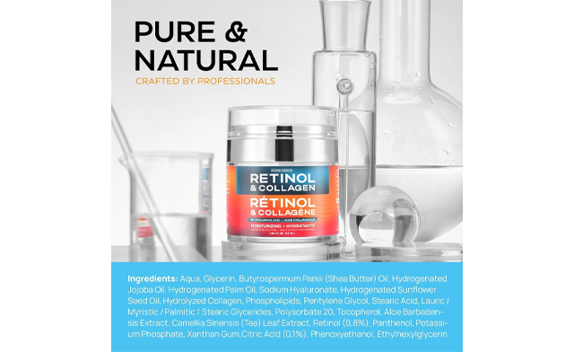 Image of $13.95 for a Retinol & Collagen Cream (a $29.99 Value)