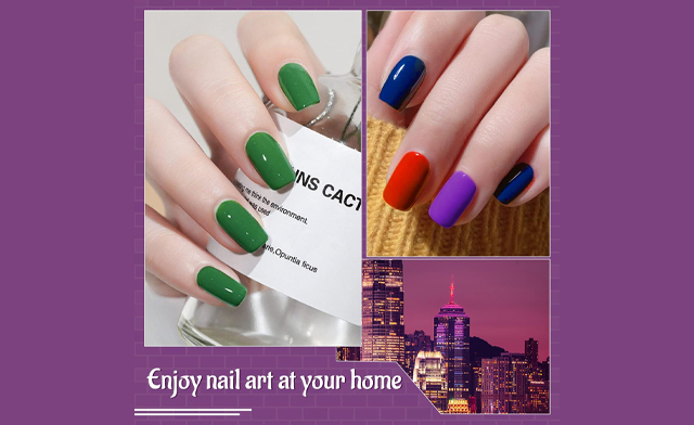 Image of $27.95 for a 60-Piece Gel Nail Kit with UV Light & Tools (a $45.99 Value)