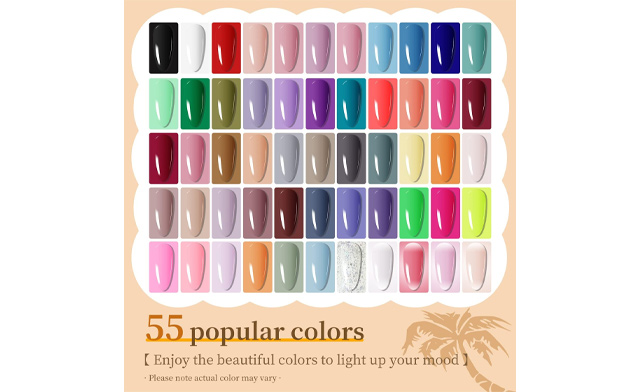 Image of $19.95 for a 60-Piece Gel Nail Kit with Base & Top Coats (a $39.99 Value)