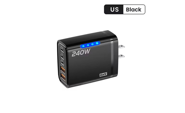 Image of $19.95 for a 240W 5-in-1 USB-C Fast Charger (a $35 Value)