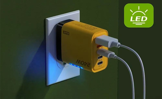 Image of $19.95 for a 240W 5-in-1 USB-C Fast Charger (a $35 Value)