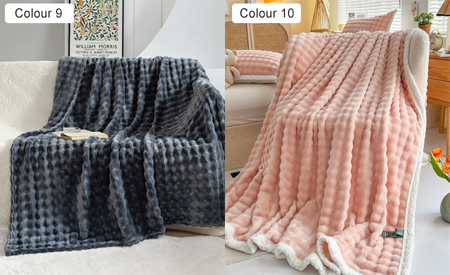 Image of $49.95 for a Warm Faux Fur Throw Blanket (a $69.99 Value)