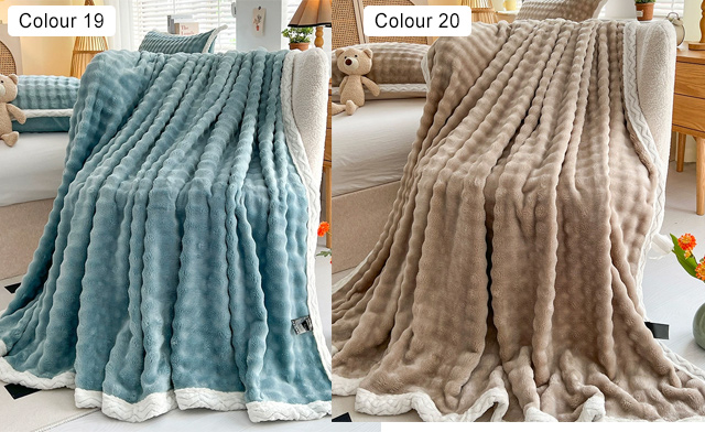 Image of $49.95 for a Warm Faux Fur Throw Blanket (a $69.99 Value)