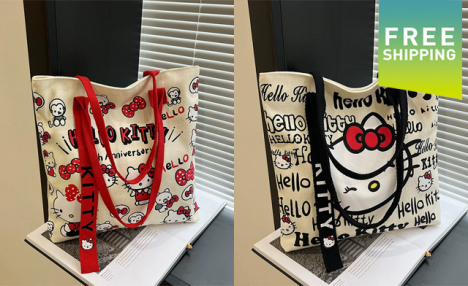 $24.95 for a Large Capacity Cute Kitty Shoulder Bag (a $39.99 Value)