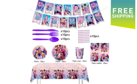 $25.95 for a KPOP-Themed Birthday Party Decoration Set (a $40 Value)