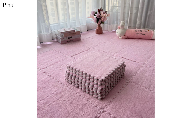 Image of Up to 68% Off Plush Interlocking Carpet Tile Rugs