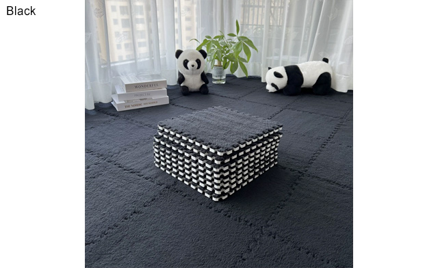 Image of Up to 68% Off Plush Interlocking Carpet Tile Rugs