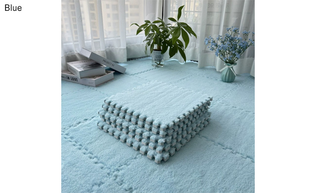 Image of Up to 68% Off Plush Interlocking Carpet Tile Rugs