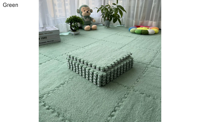 Image of Up to 68% Off Plush Interlocking Carpet Tile Rugs