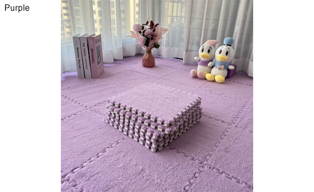 Image of Up to 68% Off Plush Interlocking Carpet Tile Rugs