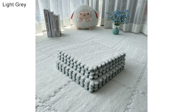 Image of Up to 68% Off Plush Interlocking Carpet Tile Rugs