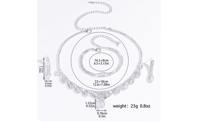 Image of $22.95 for an Elegant 4-Piece Jewelry Set (a $49 Value)