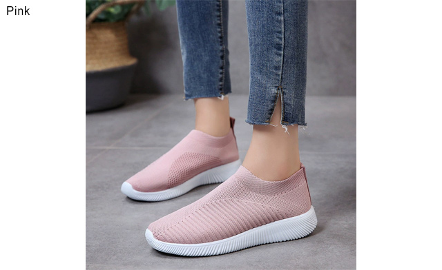 Image of $31.95 for Women's Slip-On Sneakers (a $50 Value)