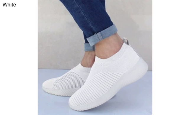 Image of $31.95 for Women's Slip-On Sneakers (a $50 Value)