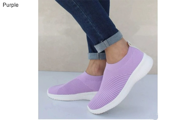 Image of $31.95 for Women's Slip-On Sneakers (a $50 Value)