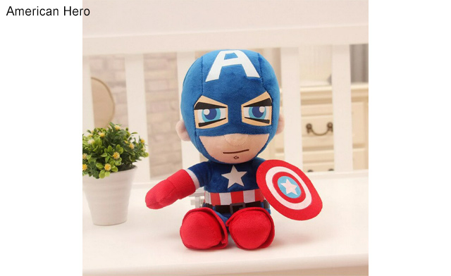 Image of Up to 50% Off Super Hero Plush Dolls