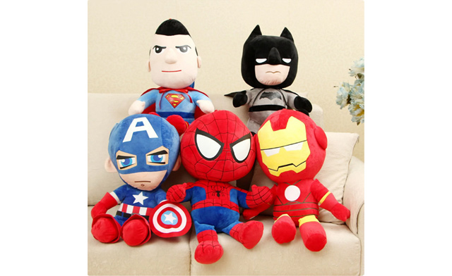 Image of Up to 50% Off Super Hero Plush Dolls