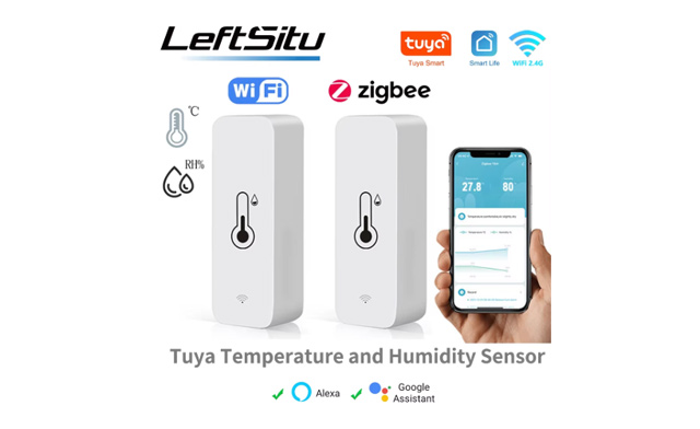 Image of $18.95 for a Tuya WiFi Temperature & Humidity Sensor (a $29 Value)