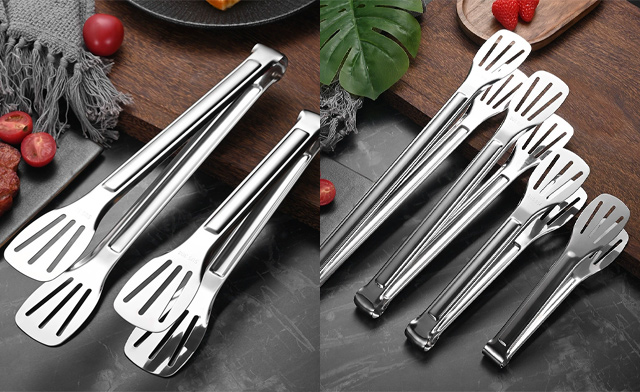 Image of $29.95 for 4 Stainless Steel Barbecue & Food Tongs (a $46.48 Value)