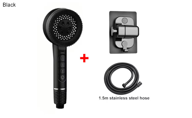 Image of $42.95 for a 4-Mode Self-Cleaning Shower Head with Brush (a $54 Value)