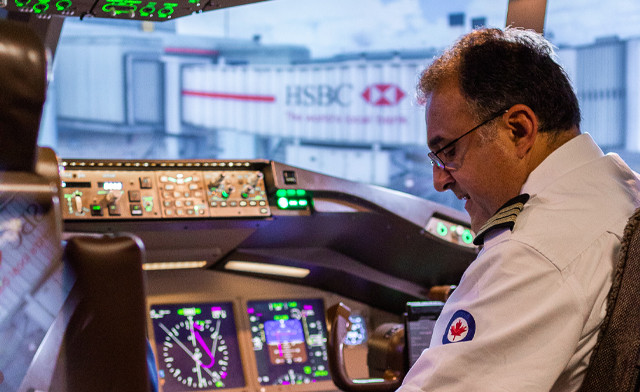 Image of $99 for a 1-Hour Flight Simulator Experience for Up to 2 People in a Replica 777 Cockpit