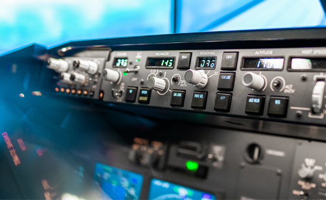 Image of $99 for a 1-Hour Flight Simulator Experience for Up to 2 People in a Replica 777 Cockpit