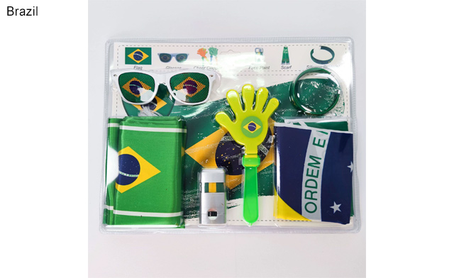 Image of $26.95 for a 2026 Football Fan Pack with Flag, Glasses & Cheer Props (a $46.99 Value)