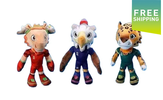 Image of $21.95 for a 2026 Football Mascot Plush Toy (a $40.45 Value)