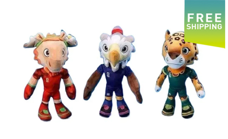 $21.95 for a 2026 Football Mascot Plush Toy (a $40.45 Value)