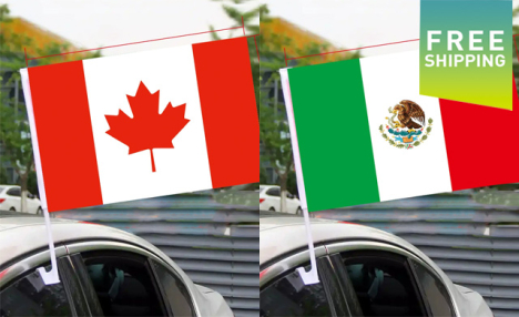 $15.99 for a Country Car Flag - 45 x 30cm (a $21.99 Value)