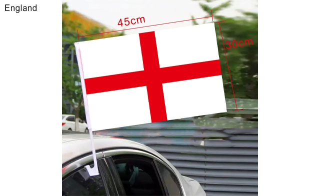 Image of $15.99 for a Country Car Flag - 45 x 30cm (a $21.99 Value)