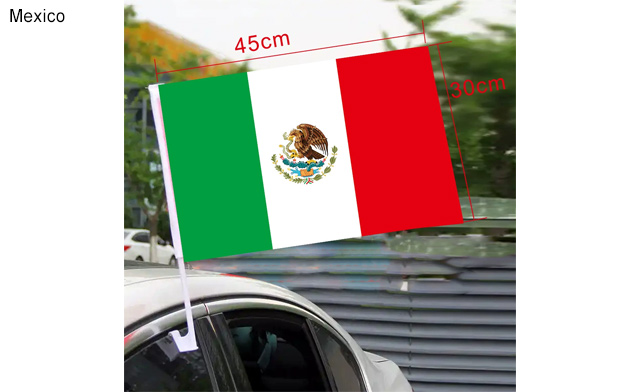 Image of $15.99 for a Country Car Flag - 45 x 30cm (a $21.99 Value)